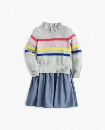 Girls’ Mixy Sweater Dress